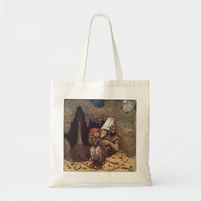 Tote Bag Troll Et Enfant Par John Bauer (Devant)