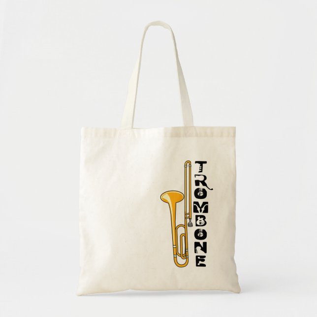 Tote Bag Trombone verticale (Devant)