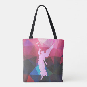 Tote Bag Trompette de conception géométrique Jeu d'ange