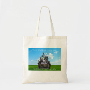 Tote Bag Trône Fourre-tout de bois de construction