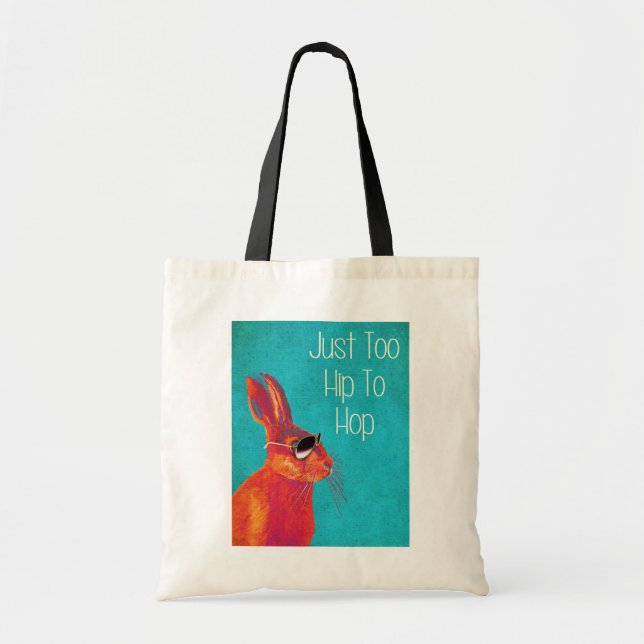 Tote Bag Trop Hip Pour Hop Blue (Devant)