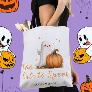 Tote Bag Trop mignon pour Halloween effrayant 