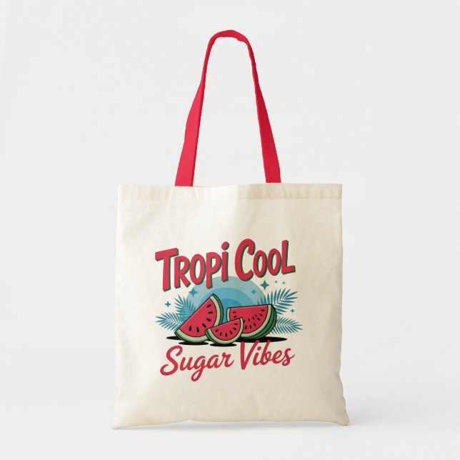 Tote Bag Tropi Cool Sugar Vibes  (Devant)