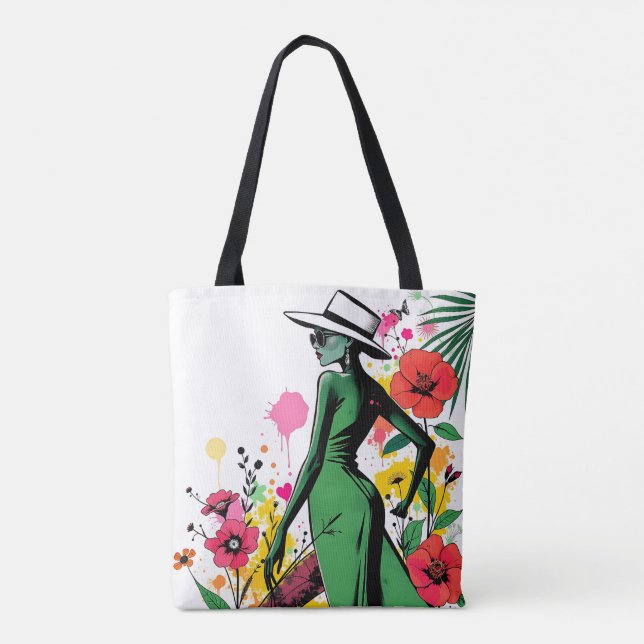 Tote Bag Tropical Elegance Duet (Dos)