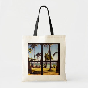 Tote Bag Tropical Fiji Beach Scene bti