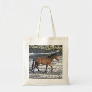 Tote Bag Trot du sud de poney de Dartmoor de plage de Devon
