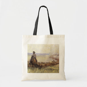 Tote Bag Troupeau de sentiers au Wyoming par WHD Koerner