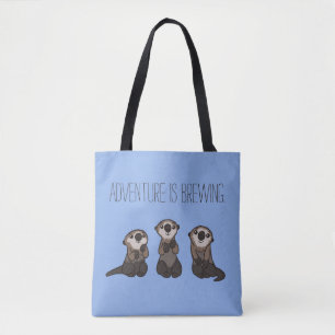 Tote Bag Trouver des loutres à cordes
