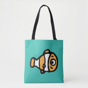 Tote Bag Trouver Dory Caricature Nemo