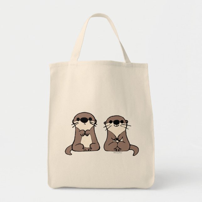 Tote Bag Trouver Dory | Cartoon d'Otter (Devant)