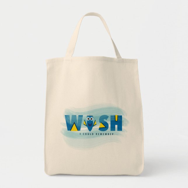Tote Bag Trouver Dory| J'Aimerais Me Souvenir (Devant)