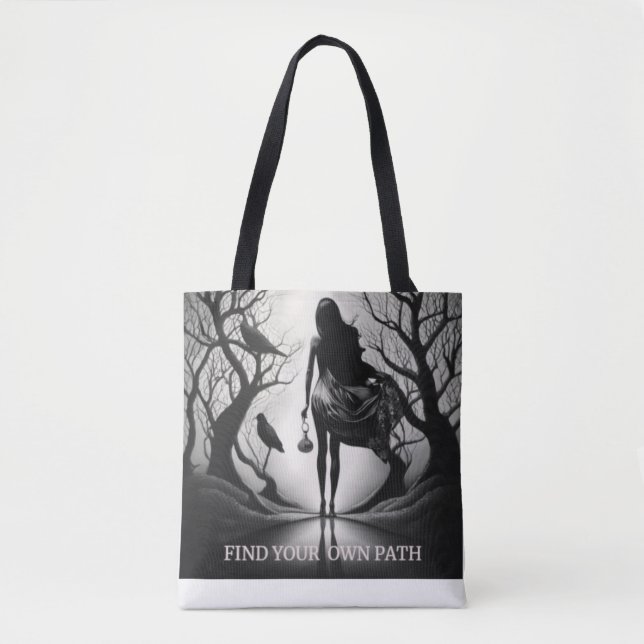 Tote Bag Trouvez votre propre chemin (Devant)