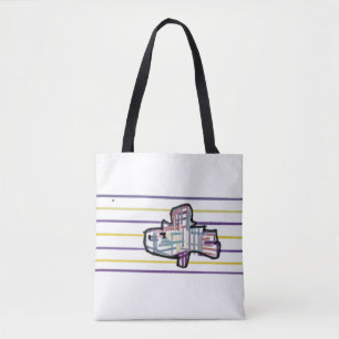 Tote Bag Truite arc-en-ciel été 