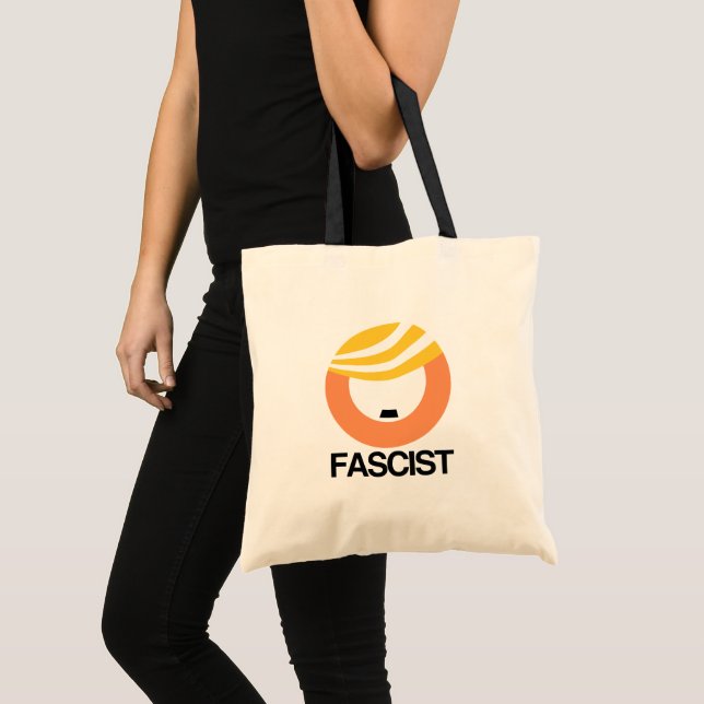 Tote Bag Trump est un fasciste (Devant (produit))