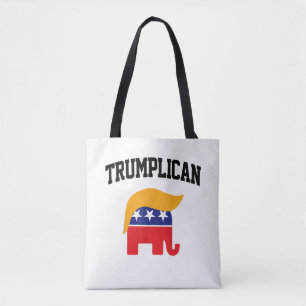 Tote Bag Trumplican Trump soutient