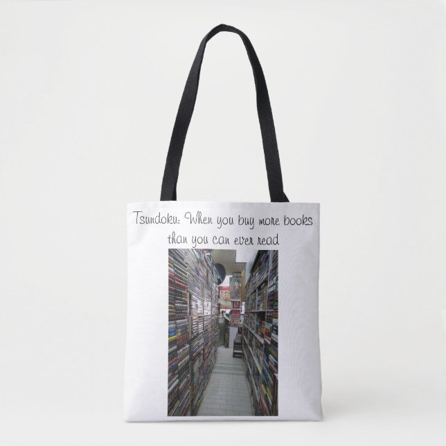 Tote Bag Tsundoku (Devant)