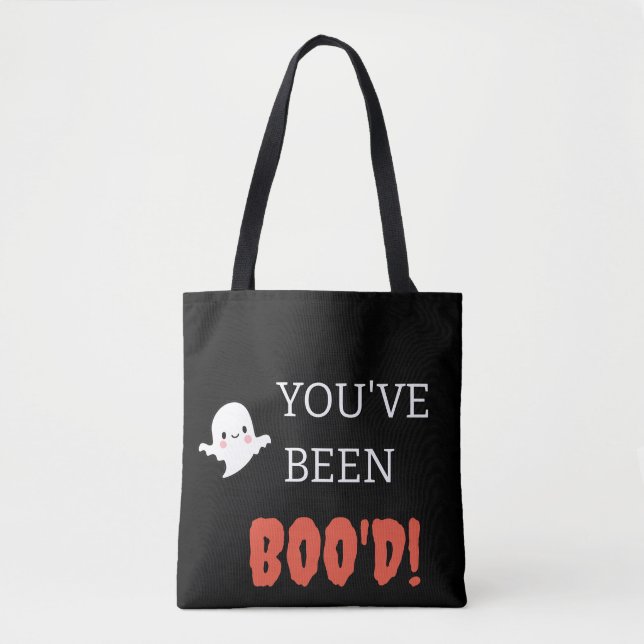 Tote Bag Tu as été adorable Halloween (Devant)