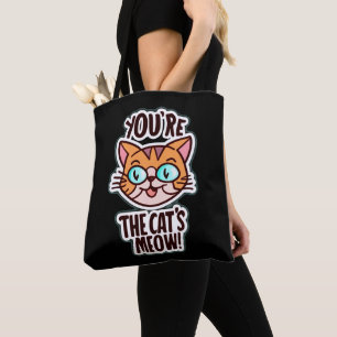 Tote Bag Tu es la miow du chat