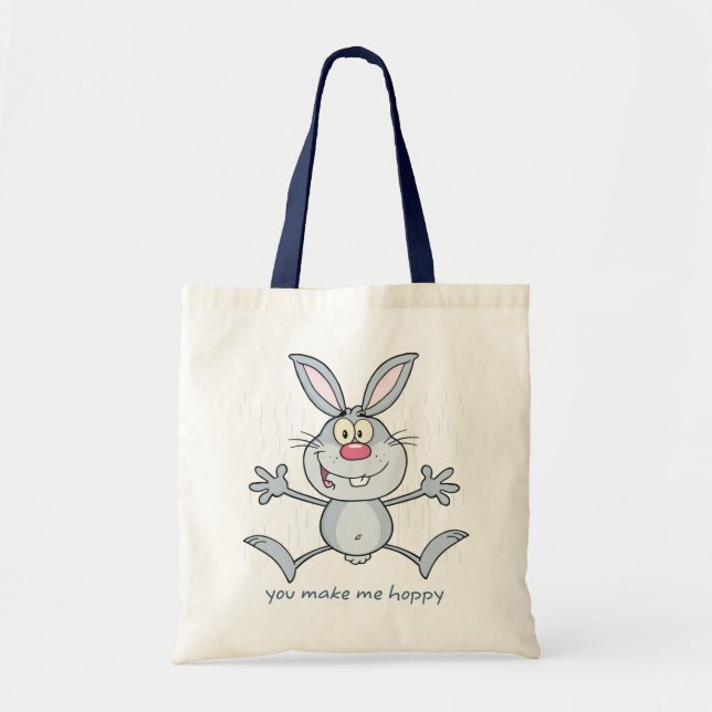 Tote Bag Tu Me Fais Du Lapin Lapin Espèce (Devant)