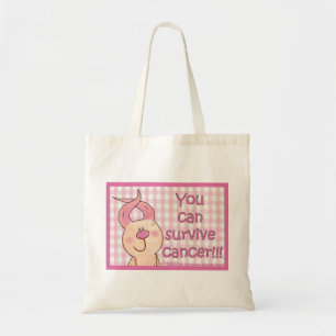 Tote Bag Tu peux survivre au cancer !