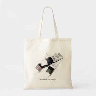 Tote Bag Tubes de peinture acrylique de l'artiste photo