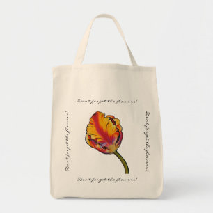 Tote Bag Tulipe de perroquet