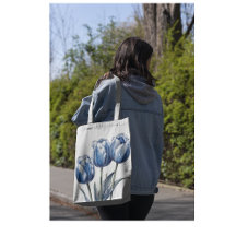 Tulipes en bleu de Delft