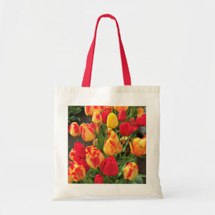 Tote Bag Tulipes jaunes et rouges