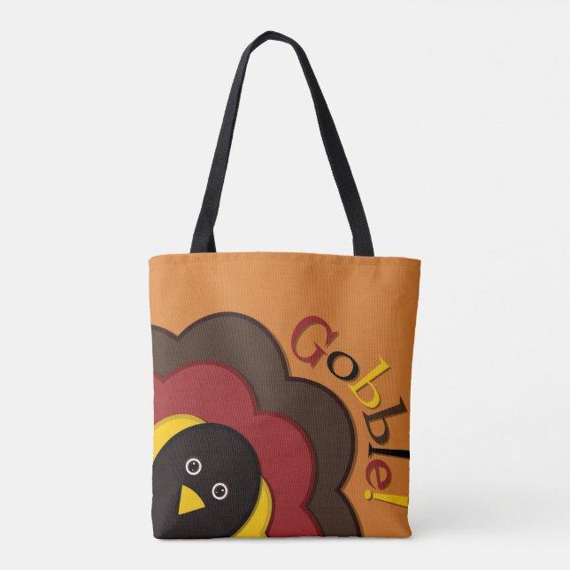 Tote Bag Turc caché de Thanksgiving (Dos)