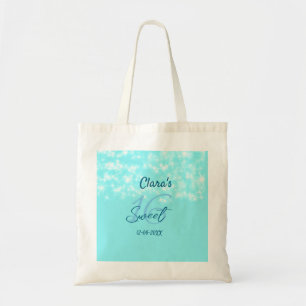 Tote Bag Turquoise turquoise agate doux 16 anniversaire ajo