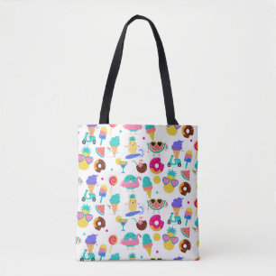 Tote Bag Tutti Fruitti Soins à la crème glacée Fruit été