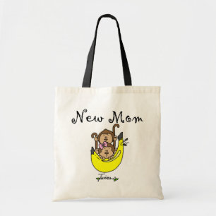 Tote Bag Twin Boy and Girl New Mom Tshirts
