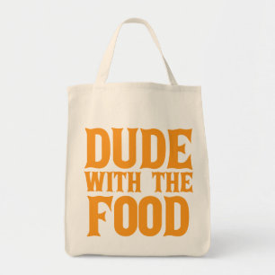Tote Bag Type avec l'orange de nourriture