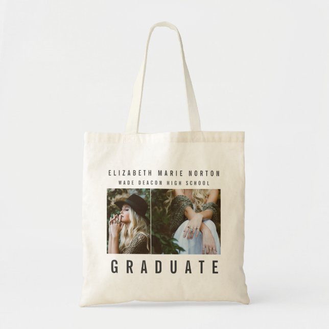 Tote Bag Type graduation fourre-tout (Devant)