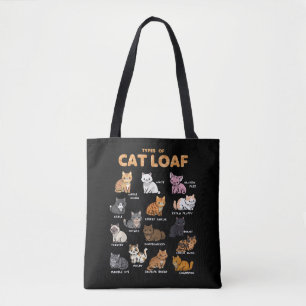 Tote Bag Types Pain de chat Cute Kitten Kawaii Chats Chat L