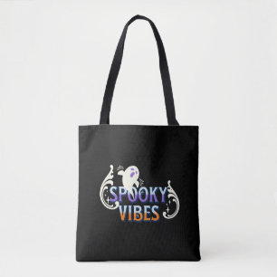 Tote Bag Typographie de lettrage avec des vibrations fantom