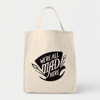 Tote Bag Typographie | Nous sommes tous fous