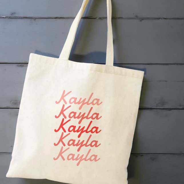 Tote Bag Typographie simple moderne et cool  (Créateur téléchargé)