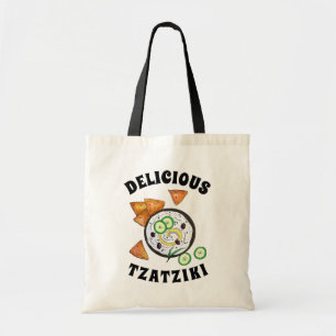 Tote Bag Tzatziki Grec Meze Dip Nourriture Méditerranéenne 