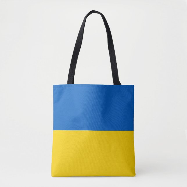 Tote Bag Ukraine Drapeau Patriotique ukrainien (Devant)