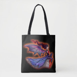 Tote Bag Un Art Gothique de Fée Vampire de Vent Méchant