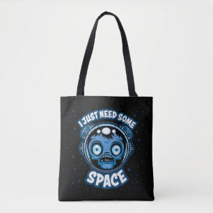 Tote Bag Un Astronaute Zombie A Besoin D'Espace