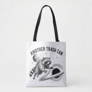 Tote Bag Un autre trou noir de raton laveur sauvage dans un