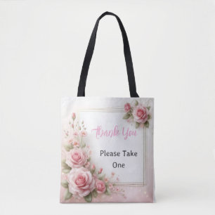 Tote Bag Un Bouquet de remerciements : Floral Fourre-tout p