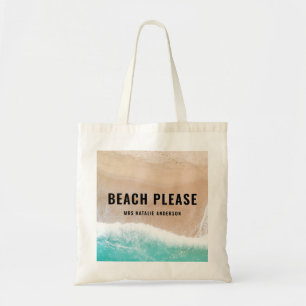 Tote Bag Un cadeau d'été pour la plage d'océan