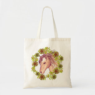 Tote Bag Un Cheval Jaune Daisy