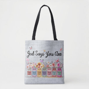 Tote Bag Un chrétien inspirant