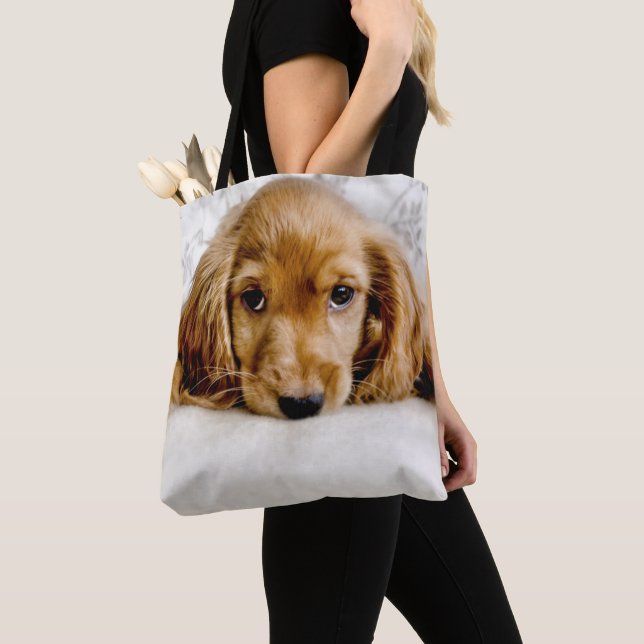 Tote Bag Un cocker mignon (De près)
