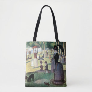 Tote Bag Un dimanche après-midi à l'Île de la Grande Jatte 