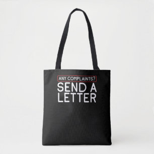 Tote Bag Un Employé De La Poste Mailman Une Plainte ? Envoy